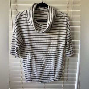 Accepting offers- GAP Striped Cowl Neck Top